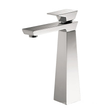 Low MOQ brass long body basin faucets for bathroom sinks